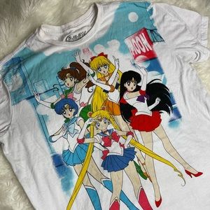 Sailor Moon anime graphic tee size XL